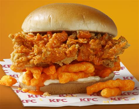 KFC Is Now Testing A Cheetos-Filled Sandwich With A Custom 'Cheetos Sauce'