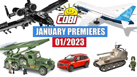 COBI premieres in January 2023 A-10 Thunderbolt, BM-13 Katyusha, MARDER III Ausf. M, Boeing 737 ...