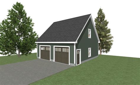 GARAGE PLANS : 30 X 30 2 Car Garage Plans 10' Wall - Etsy Canada