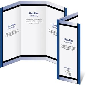 Performance 3-Panel Brochures | PaperDirect's