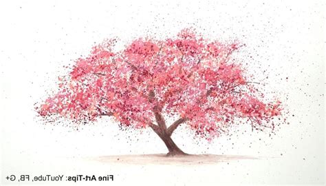 Sakura Tree Drawing at GetDrawings | Free download