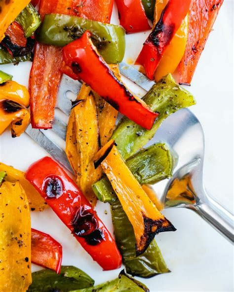 Epic Roasted Bell Peppers – A Couple Cooks