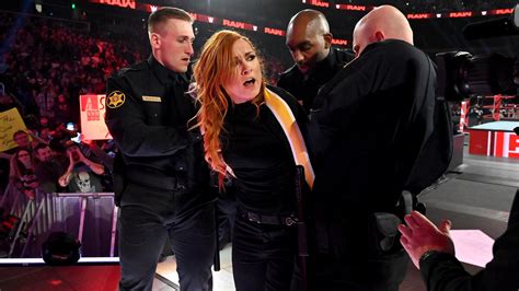 Becky Lynch was arrested after attacking Raw Women’s Champion Ronda Rousey | WWE