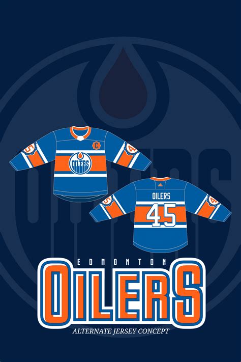 Edmonton Oilers Alternate Jersey Concept : r/hockeydesign