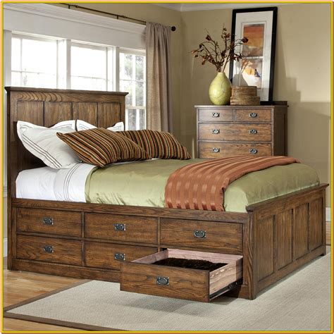 King Size Platform Bed With Storage Drawers - Bedroom : Home Decorating Ideas #mZqm0pAkaY