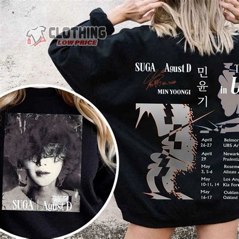 Agust D Tour Shirt, D Day Suga Shirt, Suga Agust D World Tour Shirt ...