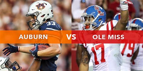 College Football Preview: Auburn vs. Ole Miss - Yellowhammer News ...