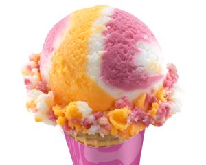 Rainbow Sherbet - Baskin Robbins Canada