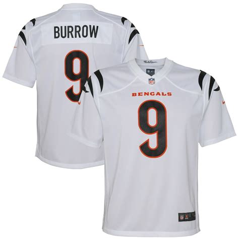 Joe Burrow Cincinnati Bengals Nike Youth Game Jersey - White - Walmart ...