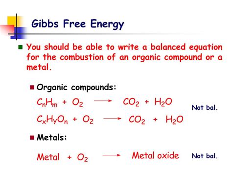 PPT - Gibbs Free Energy PowerPoint Presentation, free download - ID:6125811