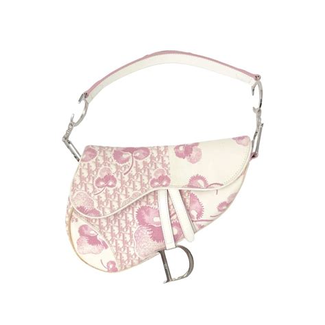 Dior Pink Cherry Blossom Saddle Bag | Treasures of NYC | New York, NY