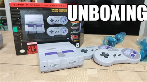 Unboxing Super Nintendo Classic Edition - YouTube