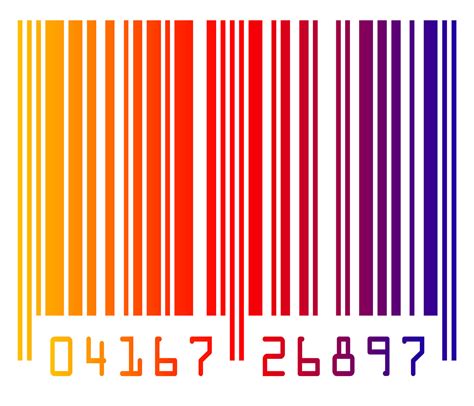 Colorful Barcode Free Stock Photo - Public Domain Pictures