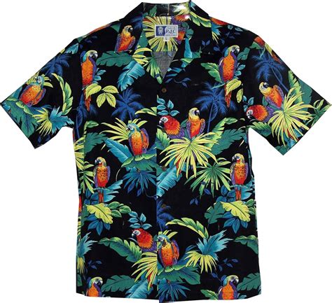 RJC Mens Jungle Parrots Shirt at Amazon Men’s Clothing store