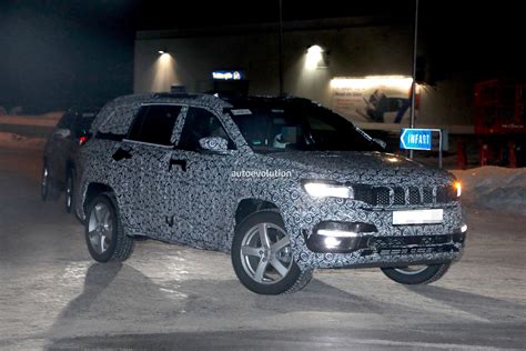 2023 Jeep Commander RHD Spied Cold-Weather Testing - autoevolution