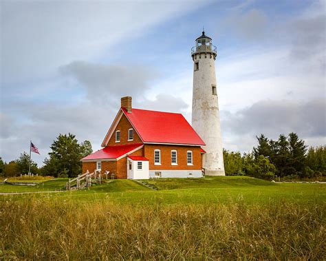 Tawas Point Lighthouse - Lower Peninsula, MI Photograph by Jack R Perry ...