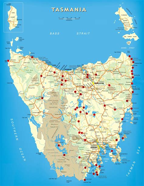 Free Camping Tasmania Map | Tasmania, Tasmania travel, Free camping