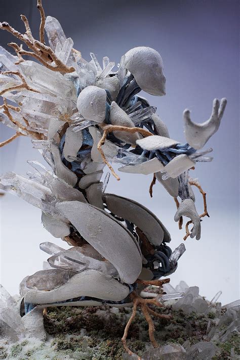 Assemblage Sculptures By Garret Kane Show The Connection Of Men With ...