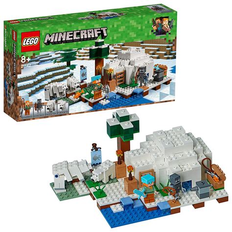 LEGO 21142 Minecraft The Polar Igloo (Discontinued by Manufacturer ...