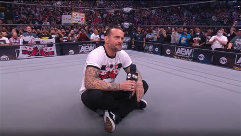 Transcript of CM Punk's Return Promo at AEW Rampage: The First Dance