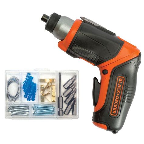 BLACK+DECKER 4-Volt MAX Lithium-Ion Cordless Rechargeable Pivot ...