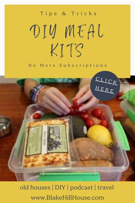 DIY Meal Kits | Easy Dinners | Meal Prep | Meal kit, Easy meal kit ...