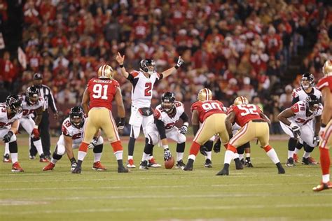 Falcons vs 49ers (Last regular season game at Candlestick Park). Could also be the last game ...