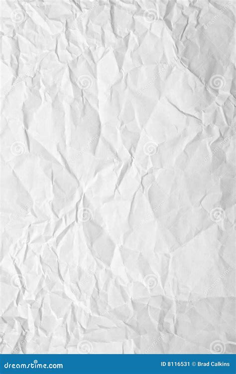 Crinkled paper stock image. Image of textures, crinkle - 8116531