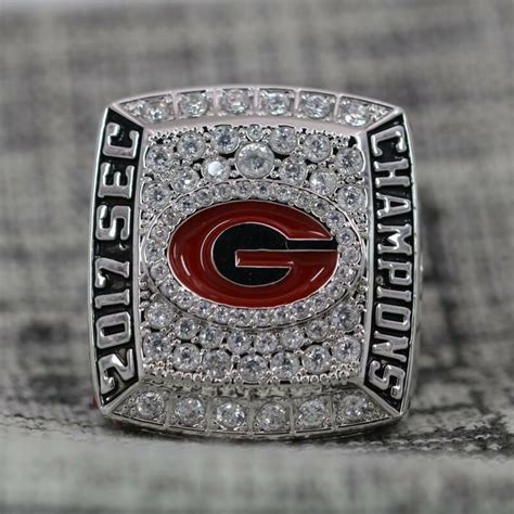 2017 Georgia Bulldogs SEC National Football Championship Ring - Sport ...