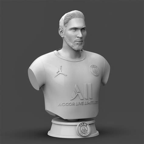 ArtStation - Lionel Messi Bust 3D Printable ( STL / OBJ / ZTL ...