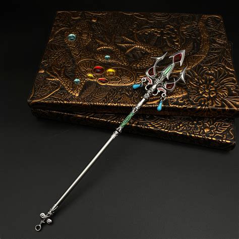 The Link Lightscale Trident Miniature Metal Replica 22CM/8.7" – Leones Marvelous Items