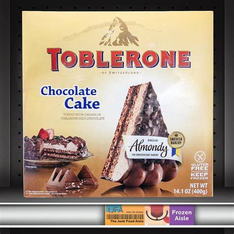 Toblerone Chocolate Cake - The Junk Food Aisle