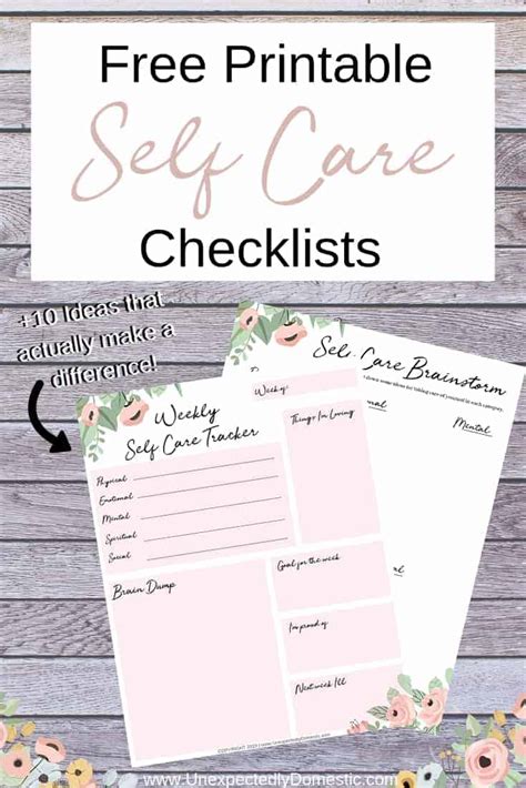 Self Care Checklist (+ 10 Ideas That Will Actually Nourish You!)