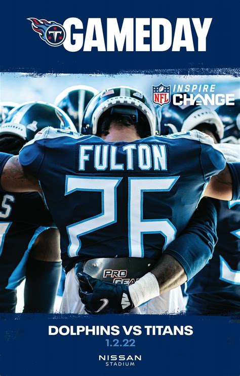 Game Day Program - DOLPHINS VS TITANS by Tennessee Titans - Issuu