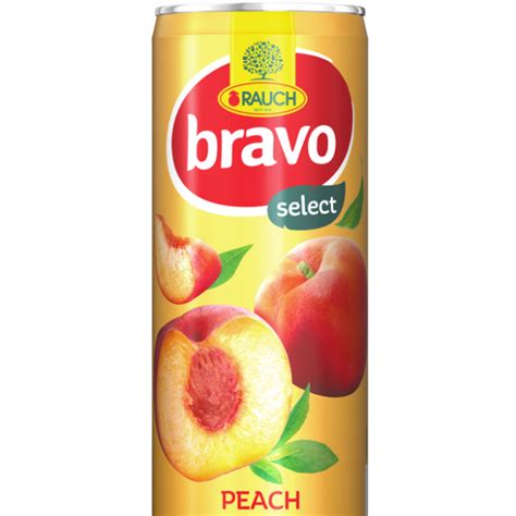 BRAVO CAN PEACH – Goodiesfood