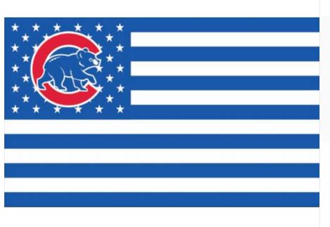 Chicago Cubs Flag-3x5 Banner-100% polyester - flagsshop