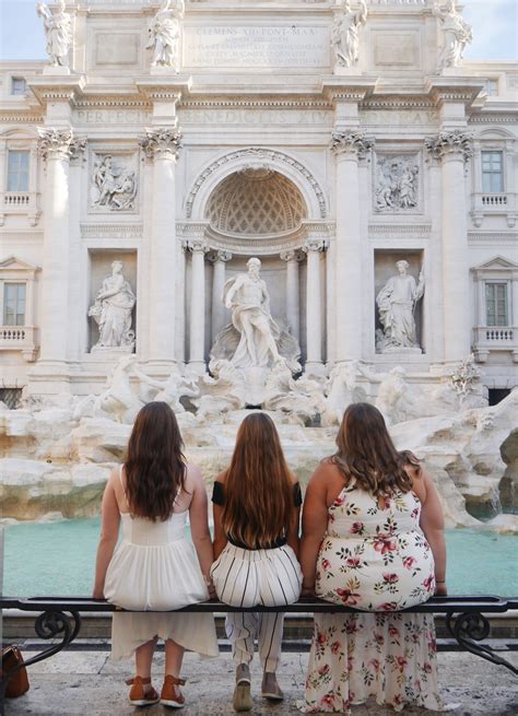 Visit to Trevi Fountain. Woke up at sunrise to avoid tourists. From 6-8am there are little to no ...