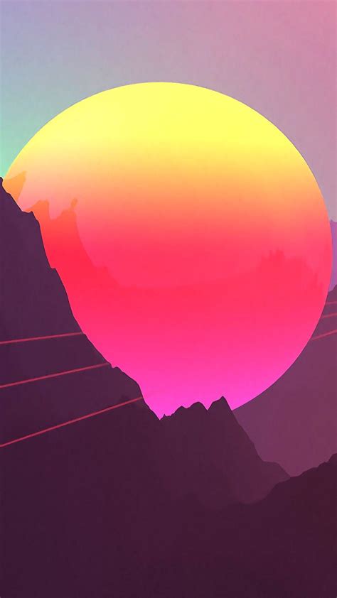 Neon Sunset Wallpapers - Wallpaper Cave