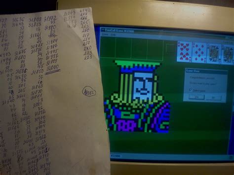 Every stage of classic FreeCell (except #11982 of course) finished by my grandparents. This took ...