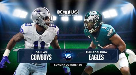 Cowboys vs Eagles Prediction, Preview, Stream, Odds & Picks