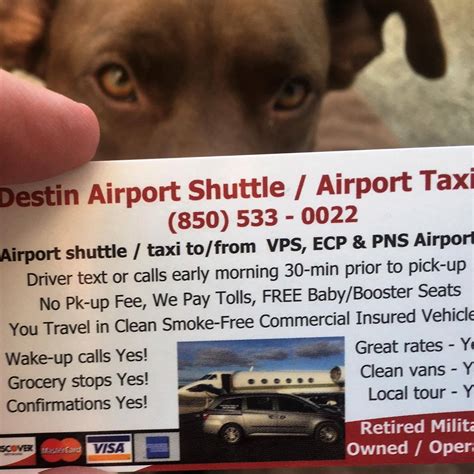 Destin Airport Shuttle and Taxi | Destin FL