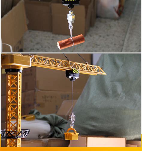 Remote Control Rotating Kids Toy Construction Crane – MaviGadget