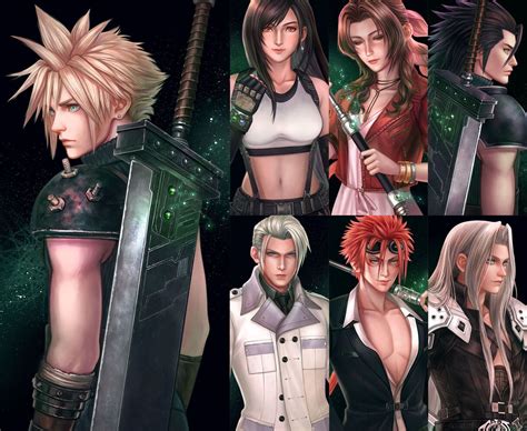 Final Fantasy VII Remake / FF7R - art print / poster