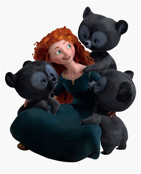 Brave Png Free Download - Merida Brave And Bears, Transparent Png - kindpng