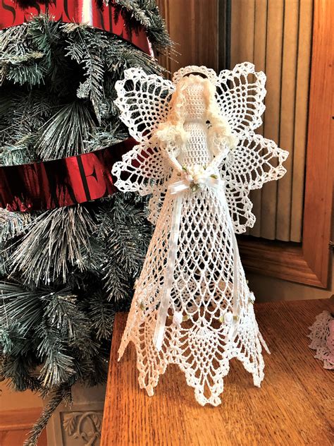 Angel Tree Topper Crochet Pattern