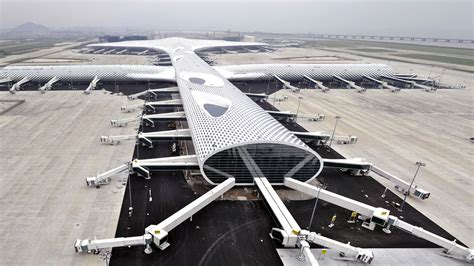 Shenzhen's new airport terminal puts the wonder back into flight - The ...