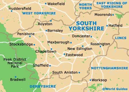 South Yorkshire County Tourism and Tourist Information: Information about South Yorkshire Area, UK