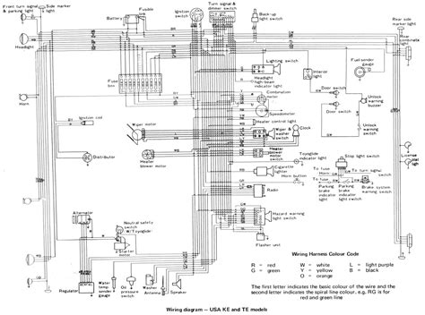 Diagram Radio Wiring For Toyota Corolla