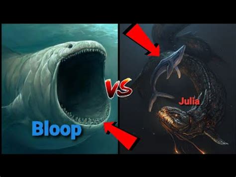 Bloop Vs Megalodon 3.0 - YouTube