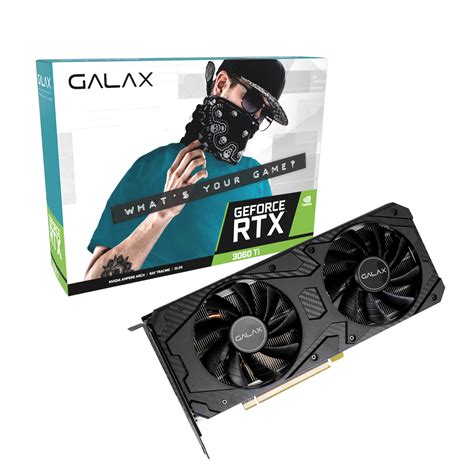 GALAX GeForce RTX 3060 Ti LHR (1-Click OC) 8GB GDDR6 256-bit DP*3/HDMI ...